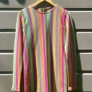 Vintage Mod 60s-esk Mini Dress